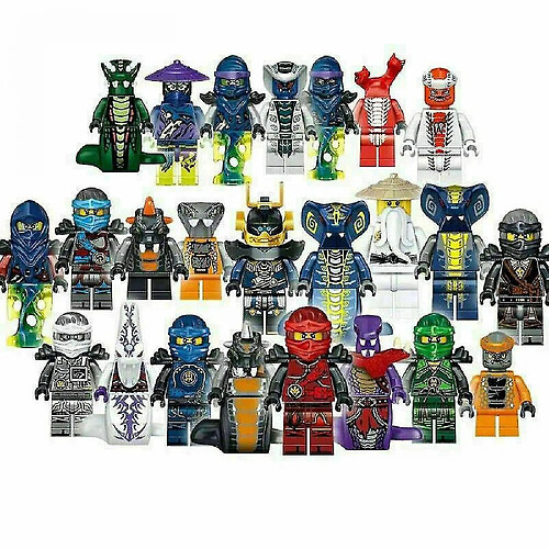 Set de construction Ninjago - 24 figurines