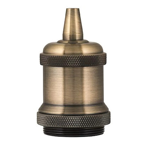 Bailey Douille E27 rétro en aluminium - Bronze antique