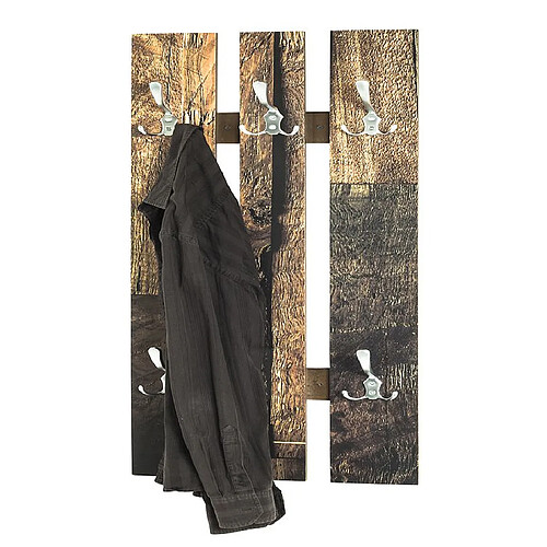Pegane Garde-robe murale - Marron