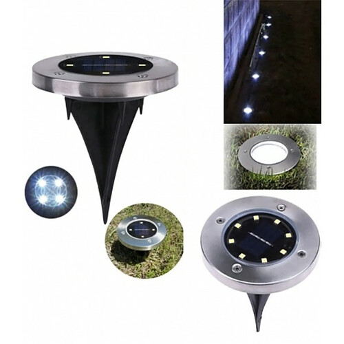 Tradex Éclairage Solaire Peg - Blanc Froid