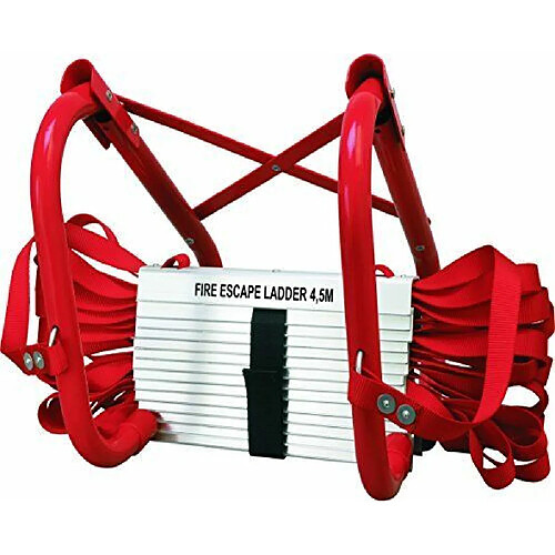 Smartwares Échelle de Secours 4.5m - Rouge