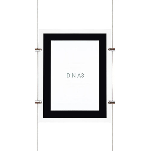 Ledkia DIN A3 - Affichage LED Vertical