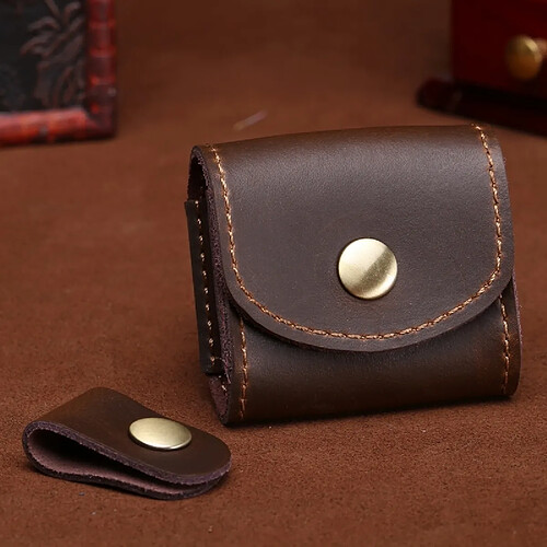 Wewoo Étui pour écouteurs - Brun