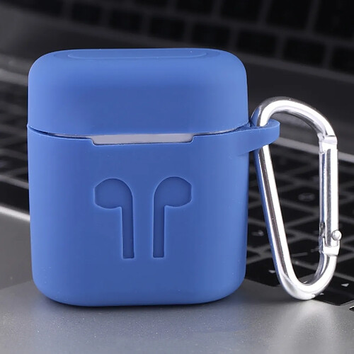 Wewoo Boîtier pour Huawei FreeBuds 2 - Bleu foncé