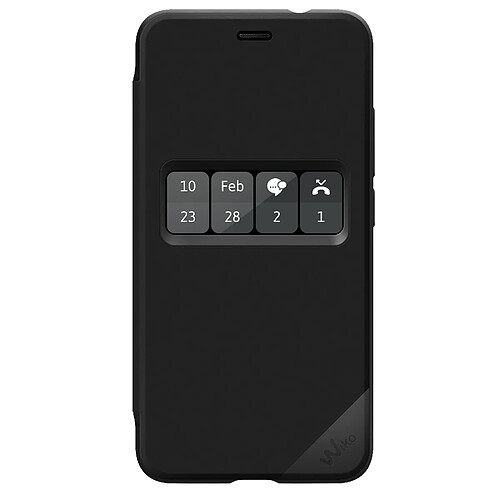 Wiko Étui en plastique Smart Folio WiBOARD pour Upulse - Noir · Reconditionné