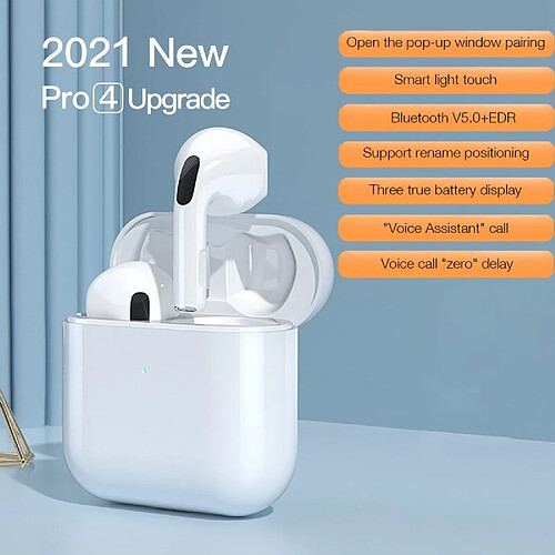 Gupboo Mini Pods Air Pro 4 - Blanc