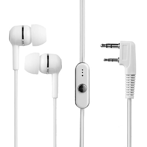Gupboo Double écouteur talkie-walkie - Blanc