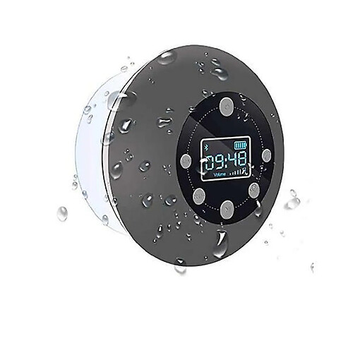 Chrono Douche Radio Bluetooth 5.0 - Noir