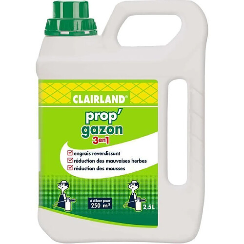 Clairland Prop'Gazon 3 en 1 - 2,5 L