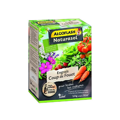 Algoflash Naturasol Engrais Guano - 1,6 kg