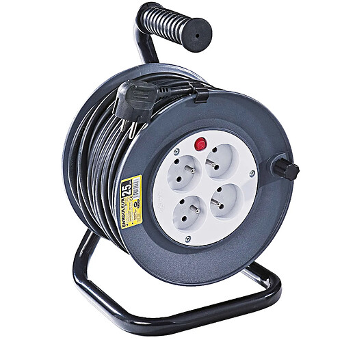 Provence outillage enrouleur électrique - 25 m