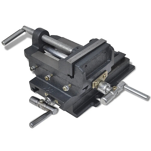 Helloshop26 Étau Coulissant - Pour Perceuse 100 mm
