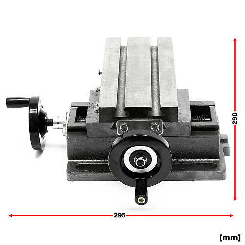 Helloshop26 Étau à Croix - 2 Axes de 170x85 mm