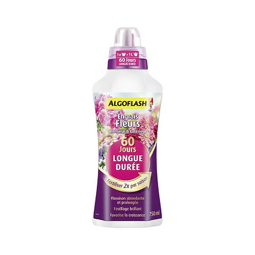 Algoflash Engrais Fleurs Longue Durée 750 mL