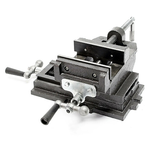 Helloshop26 Étau Fraisage 2 Axes - 150 mm