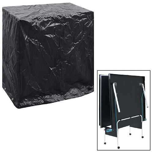 vidaXL Housse de table ping-pong 160 cm