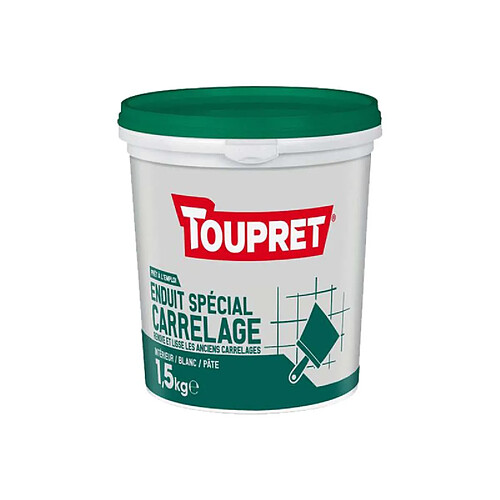 Toupret Enduit spécial carrelage - 1,5 kg