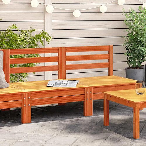 vidaXL Canapés de jardin 2 pcs - Marron