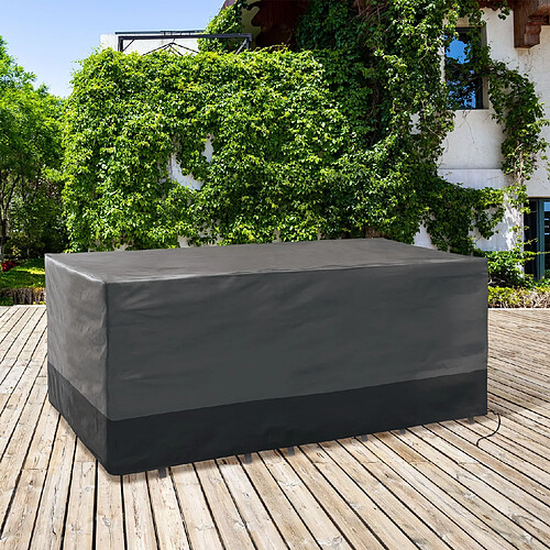 Idmarket Housse protection table 250x200x74 cm