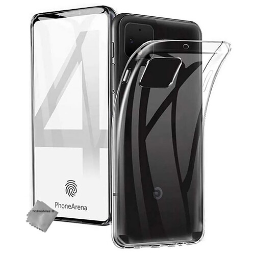 Htdmobiles HTD Mobiles Coque pour Google Pixel 4 - Noir