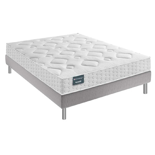 Dunlopillo CAMELIA + Sommier Confort Ferme 140x200