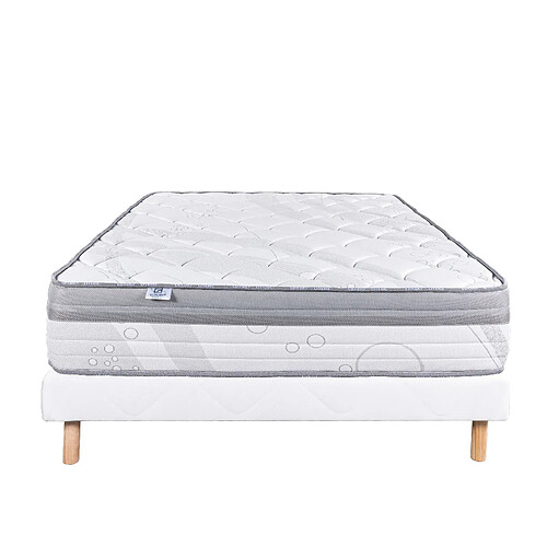 LUXURY LITERIE Ensemble matelas Relaxation 140x190 cm