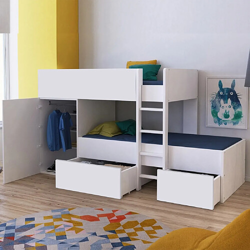 LE QUAI DES AFFAIRES Twin 90x190 - Blanc