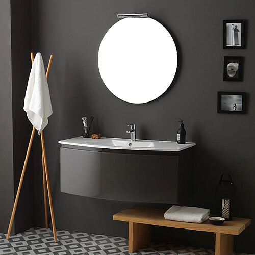 Kiamami valentina meuble salle de bain - Ardoise