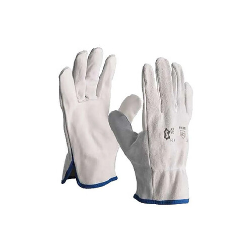 Gants de protection en cuir - T9 - naturel