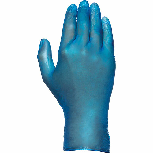 Juba Gants Jetables - Sans poudre - Bleu (100)