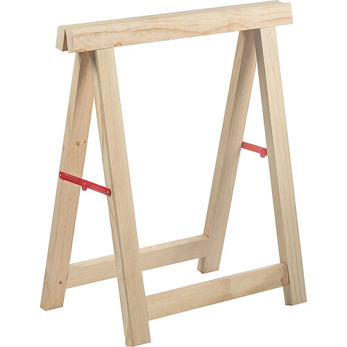 Astigarraga Tréteau en pin brut Professionnel Plus