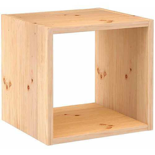 Astigarraga Cube de rangement en pin - Bois
