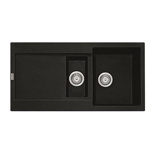 Evier à encastrer 60cm onyx avec siphon - 459464 - Maris Mrg651 - FRANKE