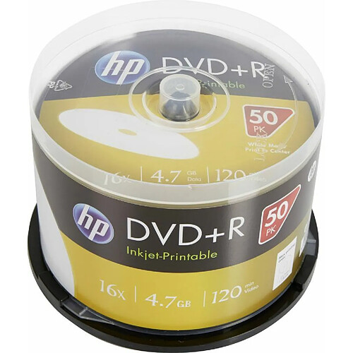 HP DVD+R 16X 50PK