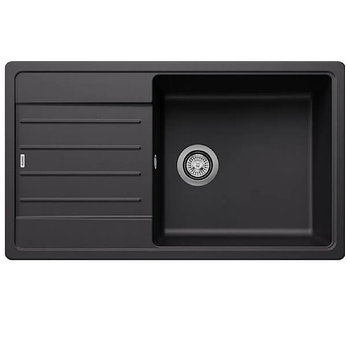 Evier à encastrer 86cm silgranit noir - 526087 - Legra Xl 6s - BLANCO