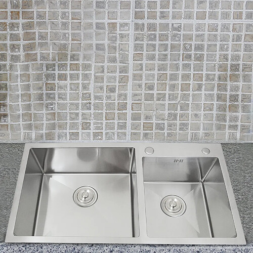 Monstershop KuKoo Évier Double Inox