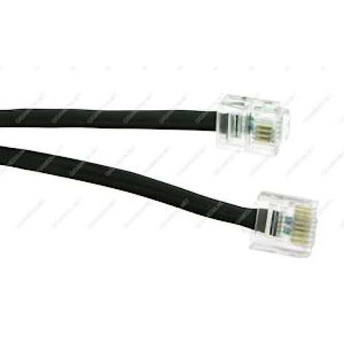 Gigamedia Cordon téléphonique RJ45/RJ11 - 1 m