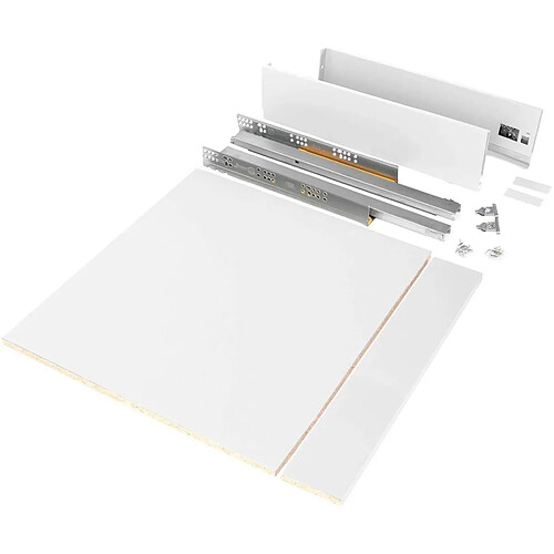 Emuca kit tiroir Vertex cuisine H93 mm