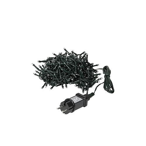 Ledkia Rideau Guirlande LED Extérieur Carambano Blanc Chaud