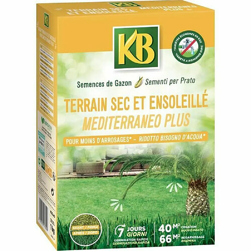 KB Graines Pelouse méditerranéen 1 kg