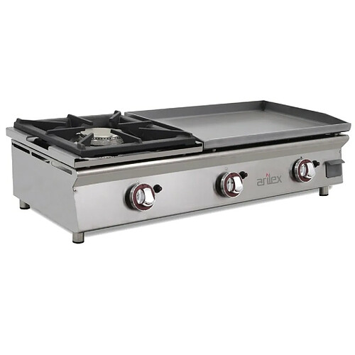 Arilex Plancha Gaz Acier Laminé