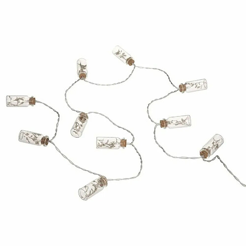 Guirlande LED Fleurs 165cm Naturel