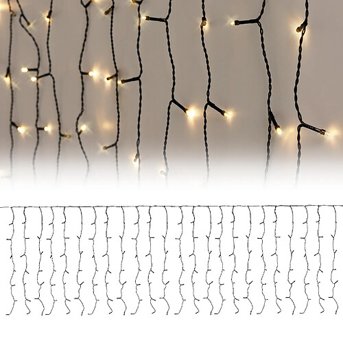 Ecd Germany Ecd_germany rideau lumineux LED – Blanc chaud