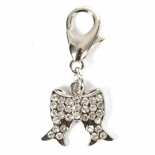 Paris Prix Pendentif pour Collier Nœud - 2 cm Argent