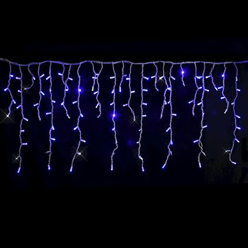 Festilight Rideau Stalactite LED 4.5m - Bleu