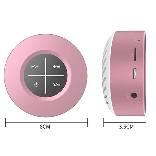 Enceinte portable Bluetooth - Rose