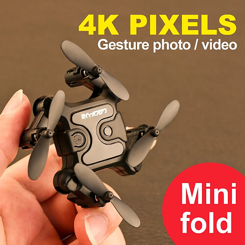 4DRC V2 Mini Drone - Noir