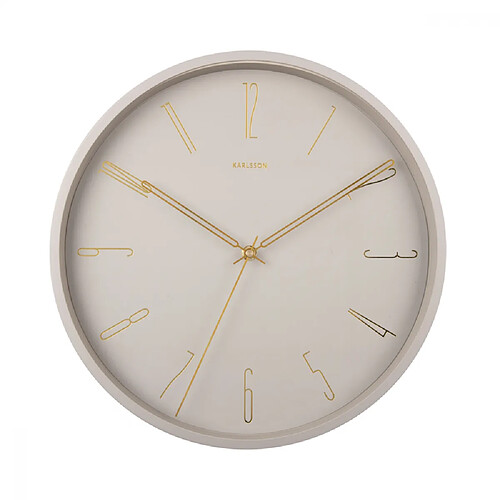 Present Time Horloge Murale Belle Numbers
