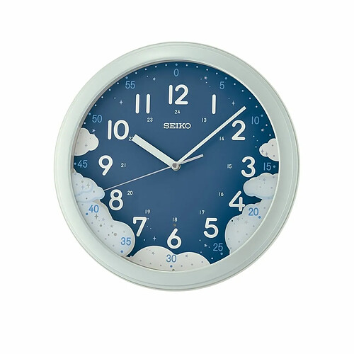Seiko Horloge murale - Bleu marine