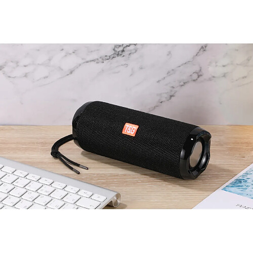 Haut-parleur Bluetooth stéréo étanche - Noir